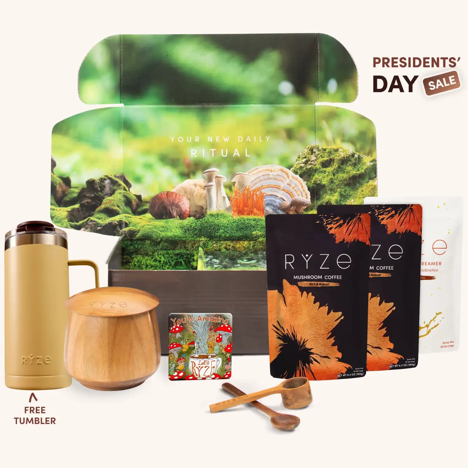 RYZE Ritual Set Dark Roast