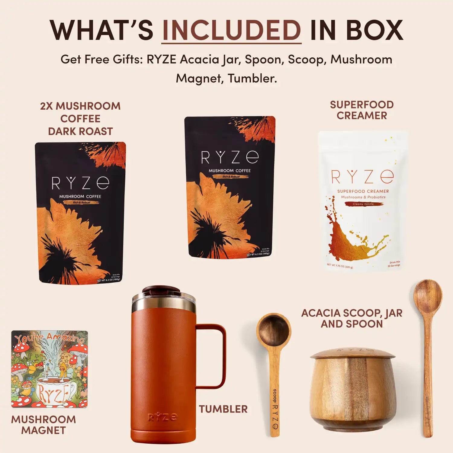 RYZE Ritual Set Dark Roast