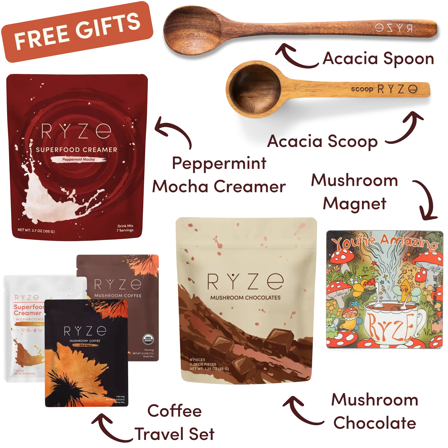 Mushroom Coffee Starter Kit (60 servings)