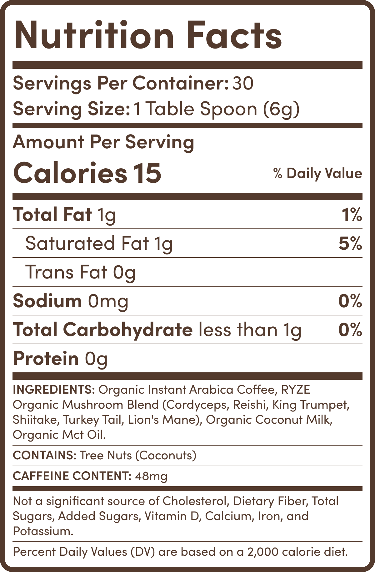 Nutrition Info