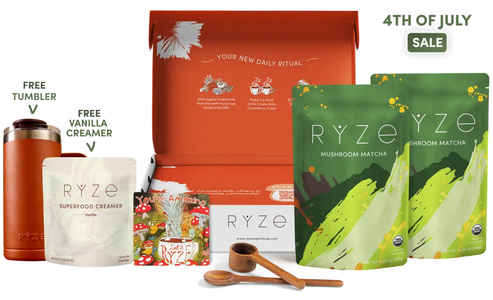 Mushroom Matcha Starter Kit (60 Servings)
