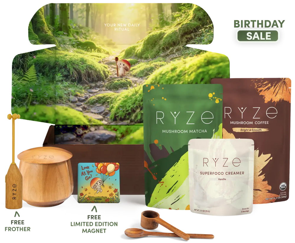 RYZE Ritual Set (Matcha + Coffee)