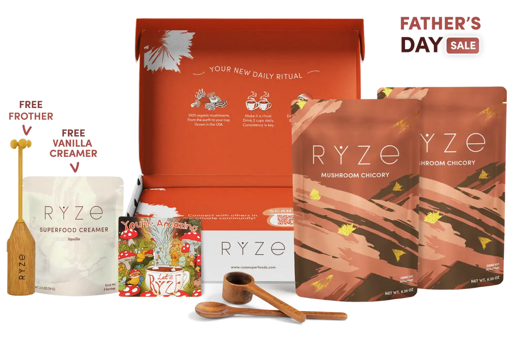 <tc>Mushroom Chicory Kit de Inicio (60 porciones)</tc>