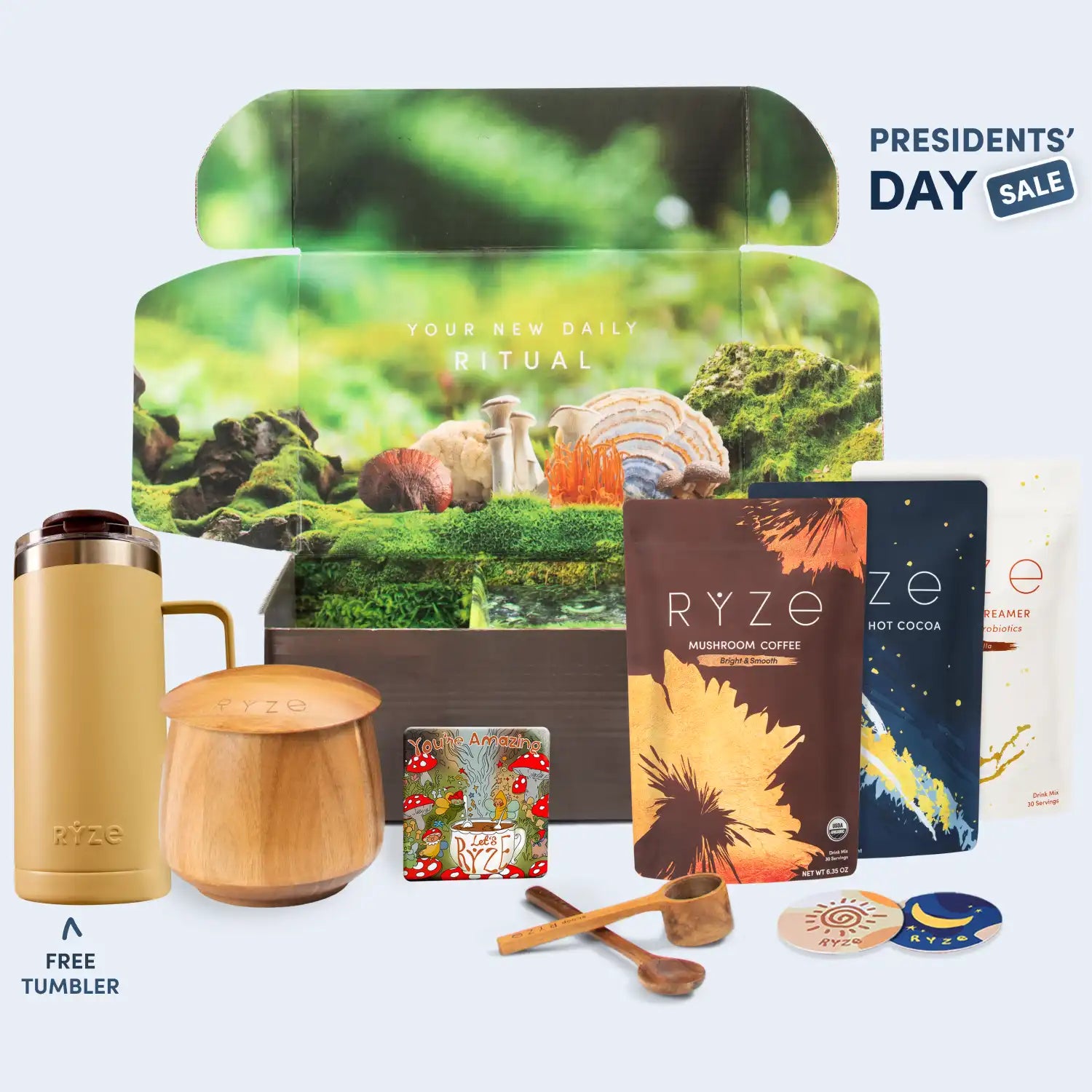 RYZE Ritual Set (Cocoa + Coffee)