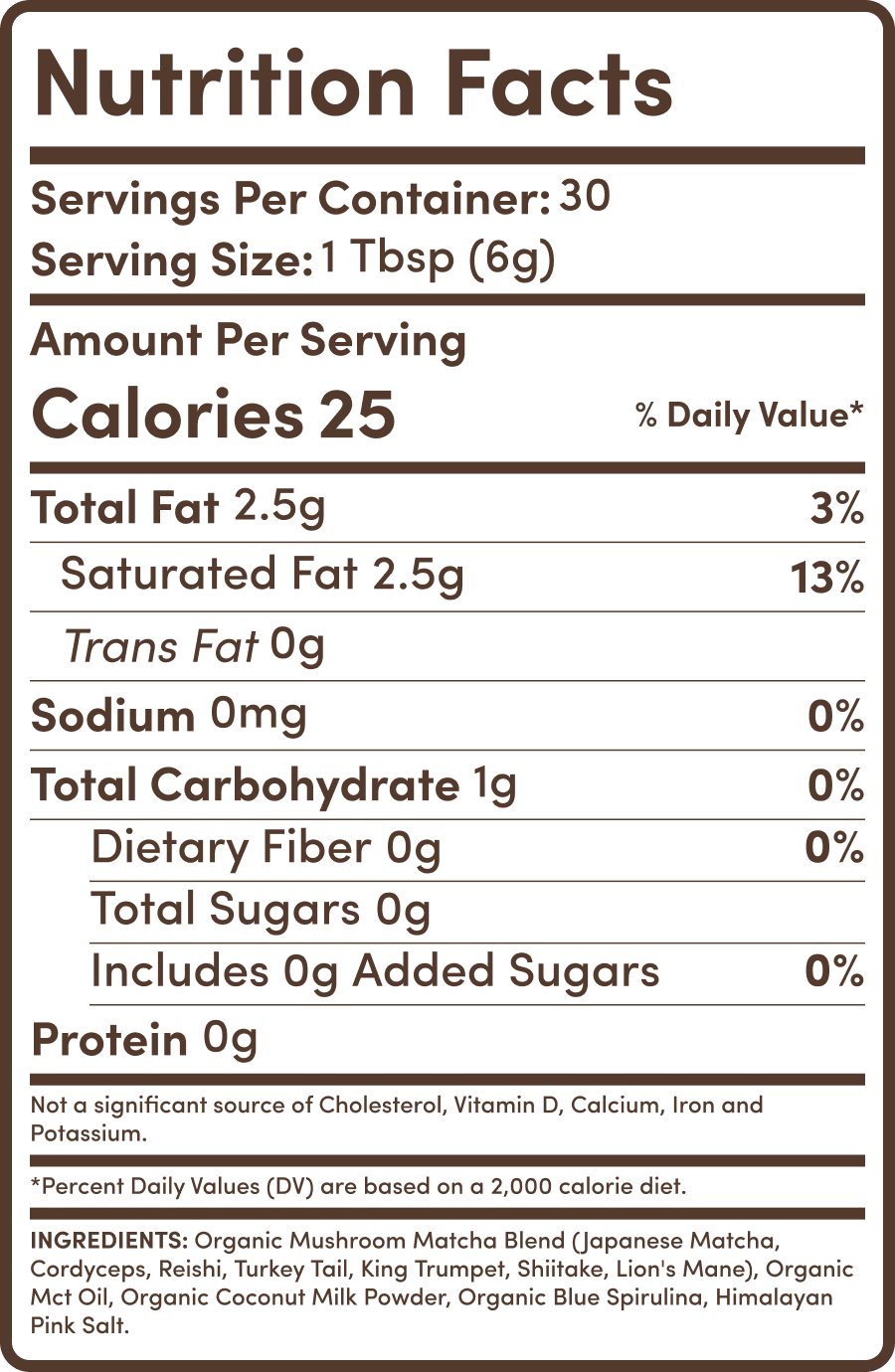 Nutrition Info
