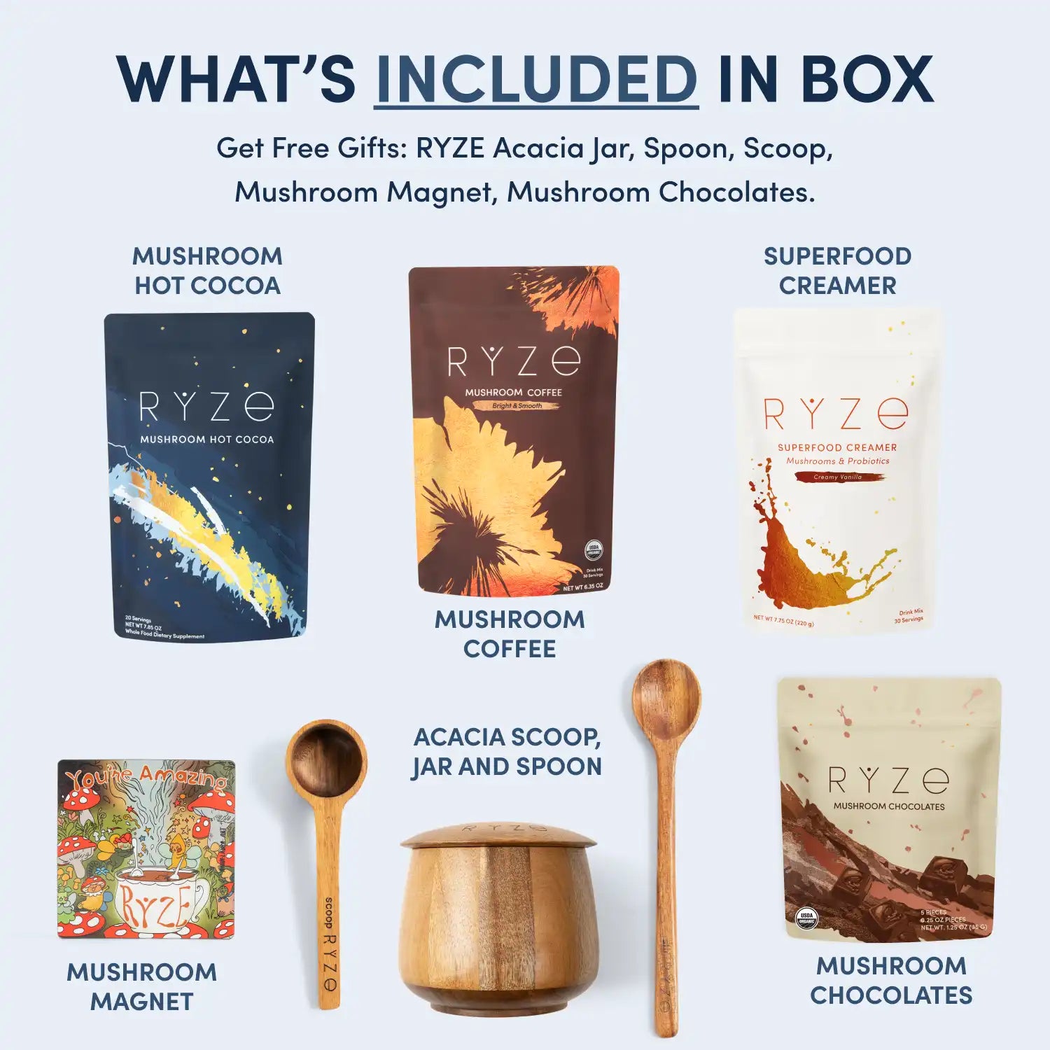 RYZE Ritual Set (Cocoa + Coffee)