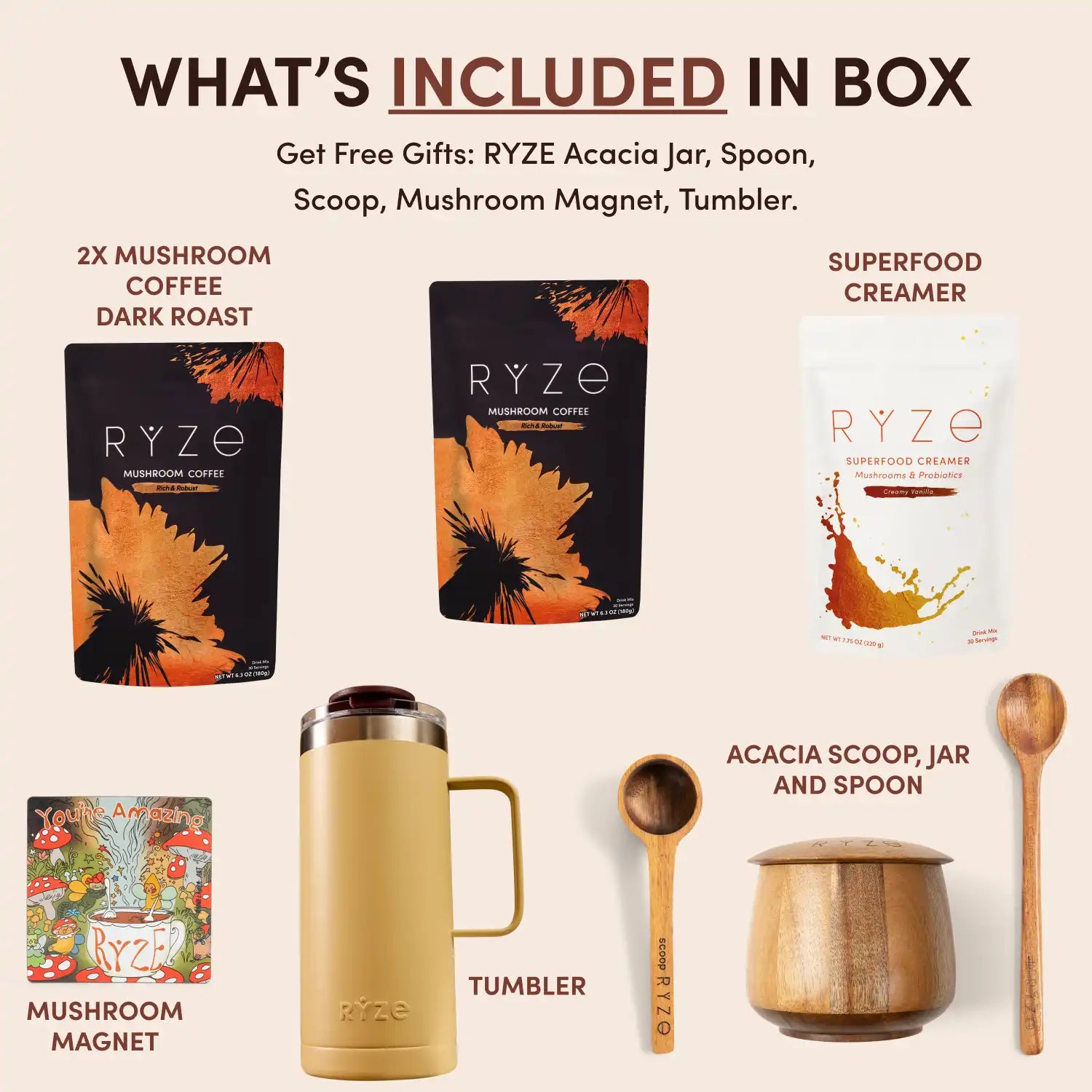 RYZE Ritual Set Dark Roast